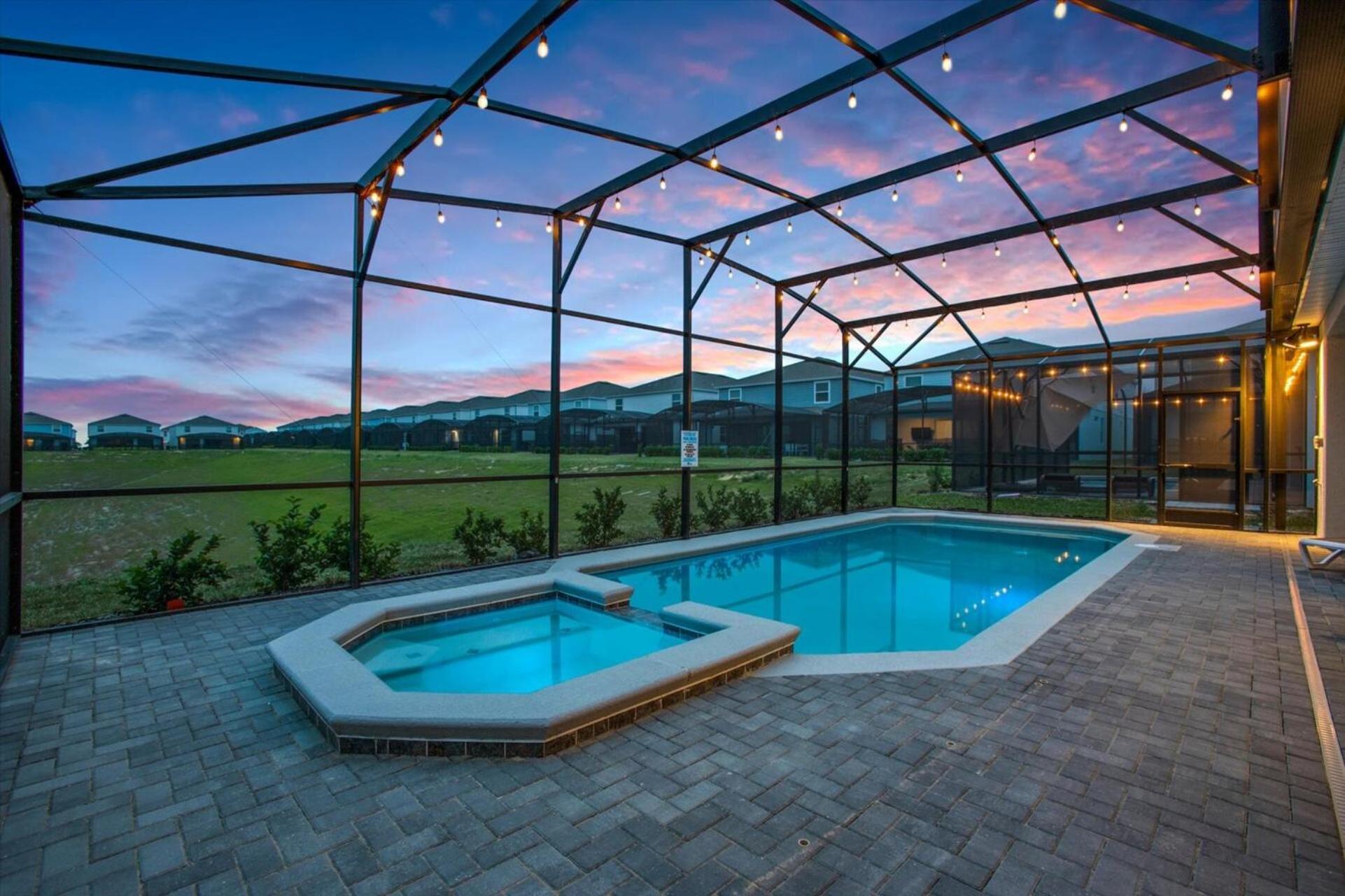 Orlando Villa 6463: Luxurious 10-Bedroom Retreat Davenport Exteriör bild