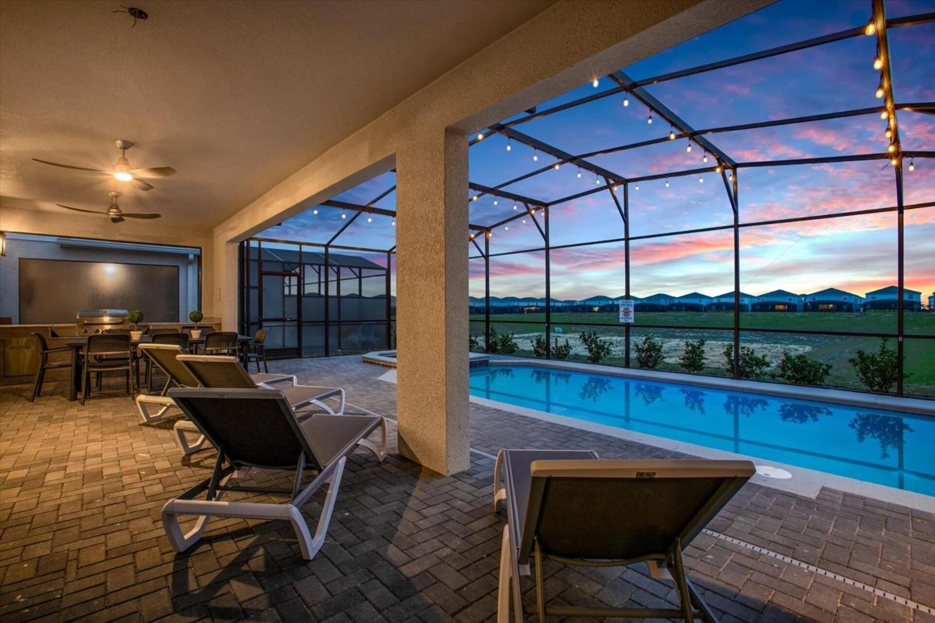 Orlando Villa 6463: Luxurious 10-Bedroom Retreat Davenport Exteriör bild